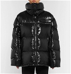CALVIN KLEIN 205W39NYC - Oversized quilted Shell Down Jacket - Black