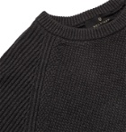 Belstaff - Marine Slim-Fit Cotton Sweater - Gray