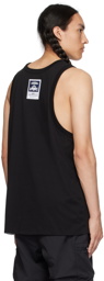 AAPE by A Bathing Ape Black Moonface Reversible Tank Top