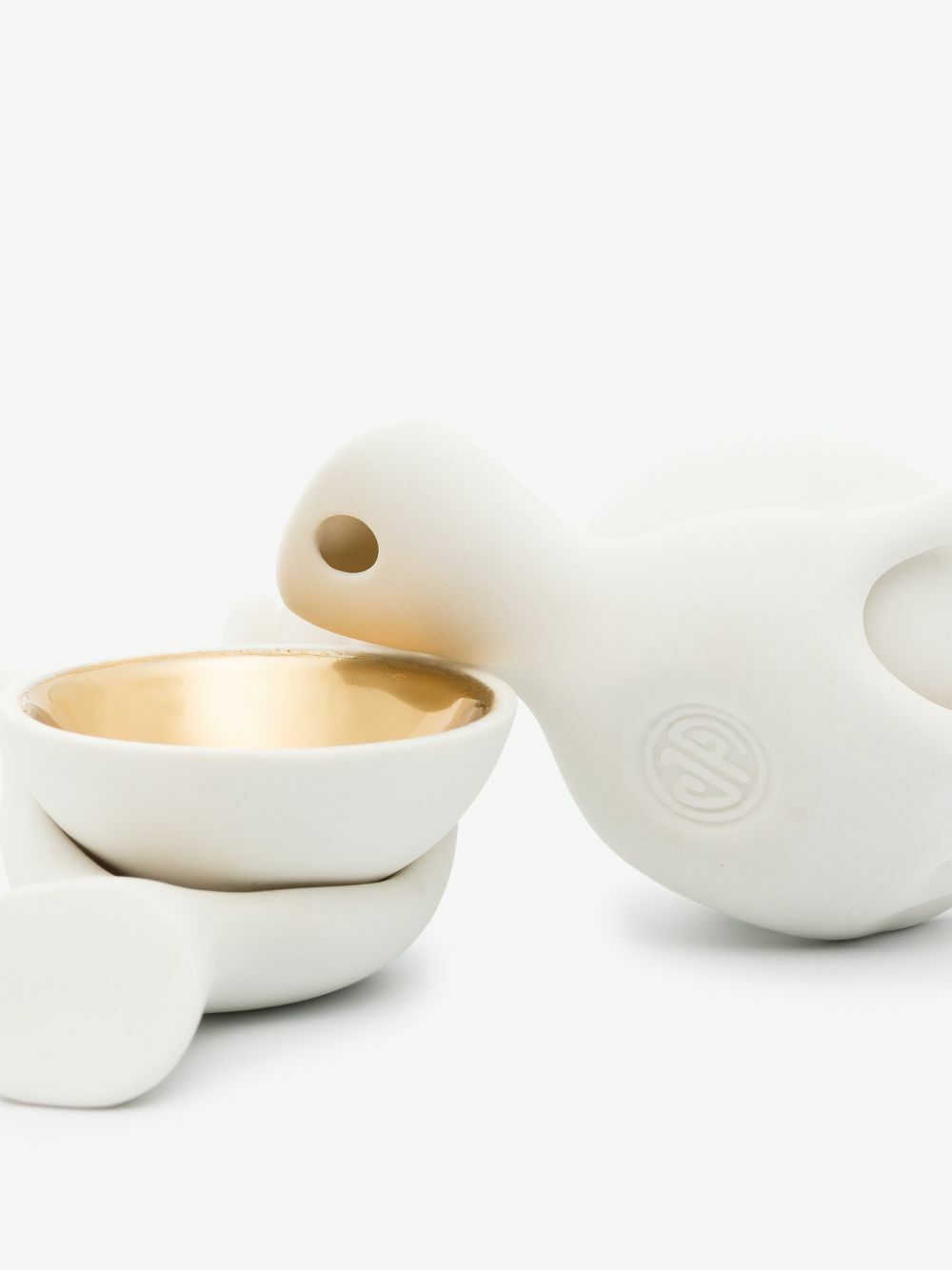 Jonathan Adler White Eve Salt And Pepper Cellars