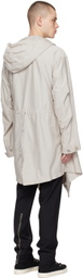 Undercoverism Beige Drawstring Coat