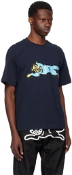 ICECREAM Navy Running Dog T-Shirt