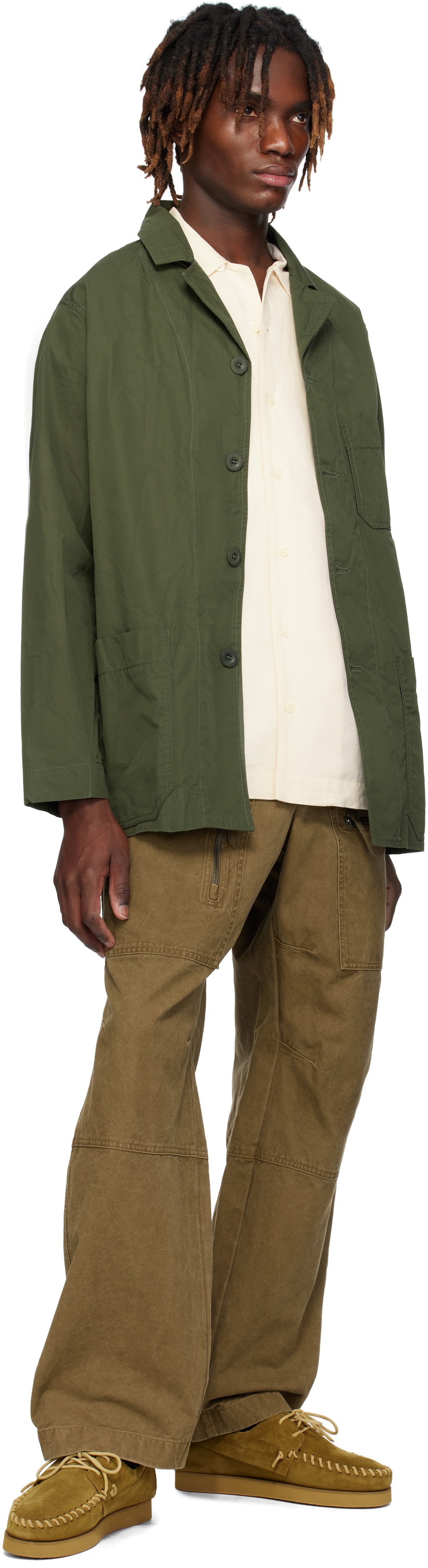 CASEY CASEY Khaki Verger Bis Jacket CASEY CASEY