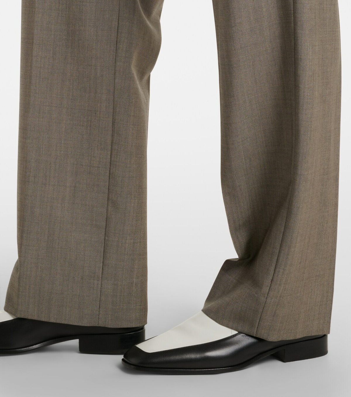 Victoria Beckham Wool and mohair straight pants