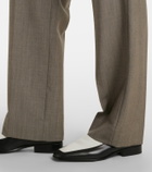 Victoria Beckham Wool and mohair straight pants