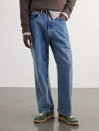 Maison Margiela - Replica Suede-Trimmed Leather Sneakers - Green