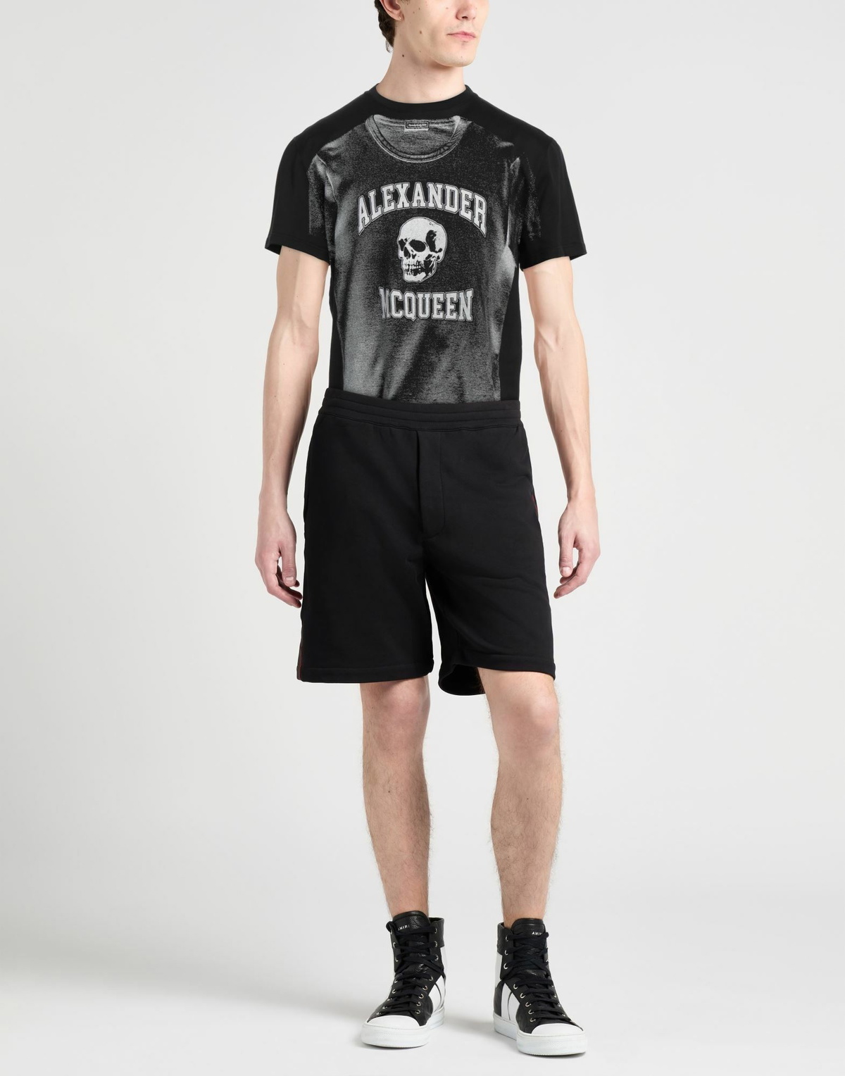 Mcqueen Mens T-shirt in Black