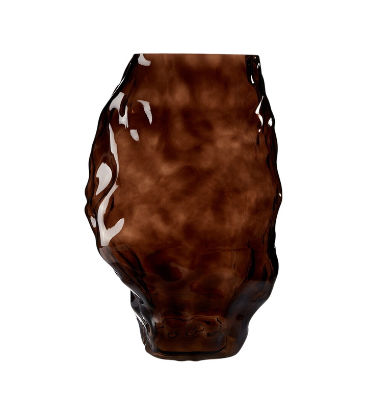 Photo: 101 Copenhagen Katachi Big glass vase by Kristian Sofus Hansen and Tommy Hyldahl