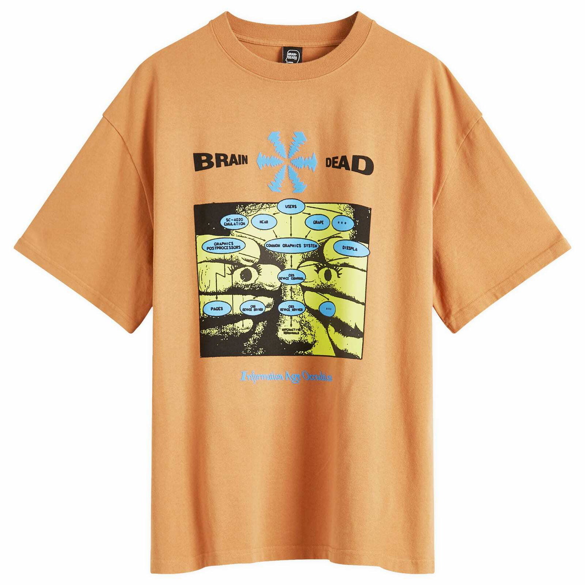 【BRAIN DEAD】ブレインデッド Alien Tractor Tee Brain Dead Mens Alien Tractor Tee – Extra Butter