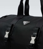 Prada Re-Nylon leather-trimmed duffel bag