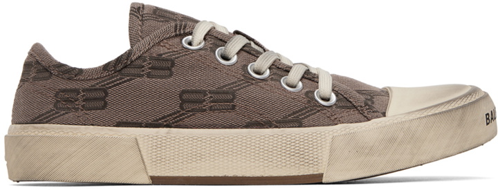 Photo: Balenciaga Taupe Paris Sneakers