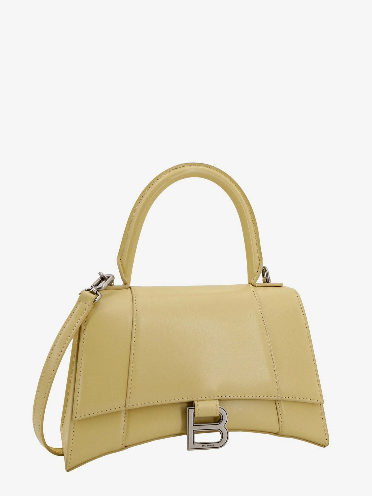 Balenciaga Hourglass Yellow Womens Balenciaga