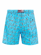 MC2 Saint Barth Man Lightweight Fabric Swim-shorts Lighting Micro Fantasy With Aperol Spritz Print | Aperol Special Edition