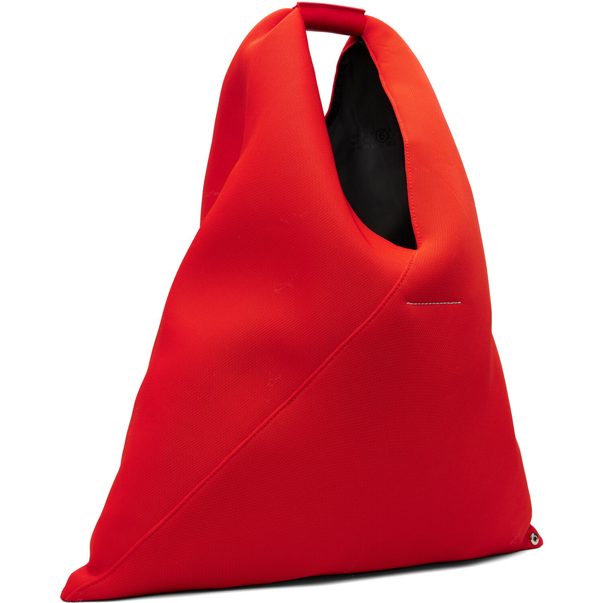 MM6 Maison Margiela Orange Classic Triangle Tote