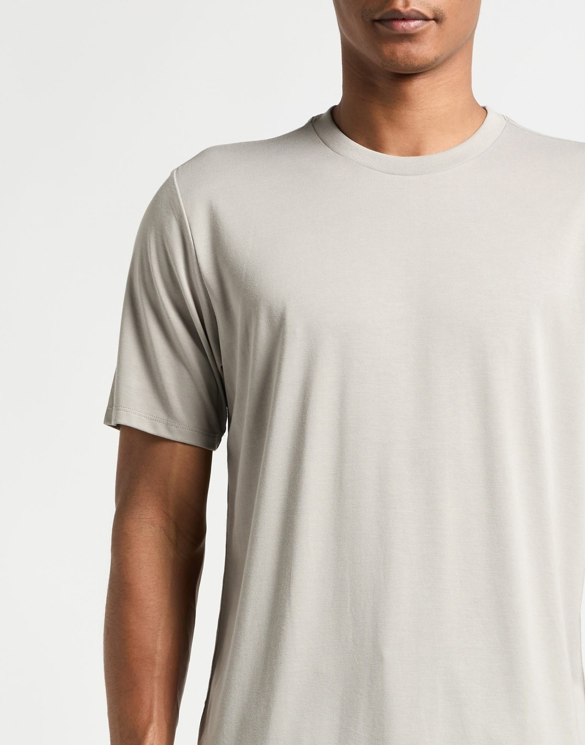 Rag & Bone Mens T-shirt in Light grey