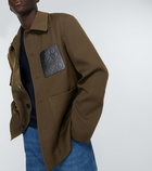 Loewe - Anagram wool twill jacket