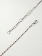 Bottega Veneta - Sterling Silver-Tone Pendant Necklace
