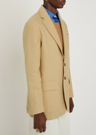 Polo Ralph Lauren Michele Hemp Blazer Tan
