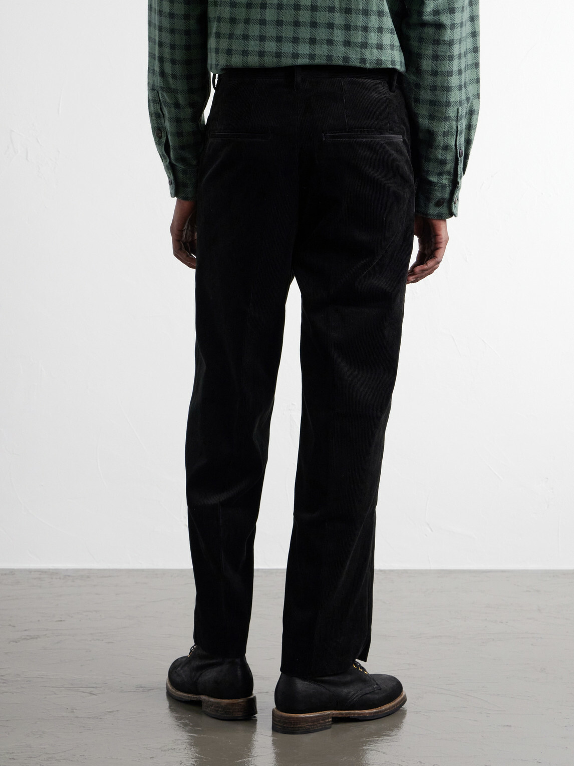 Visvim - Broader Straight-Leg Cotton-Corduroy Trousers - Black