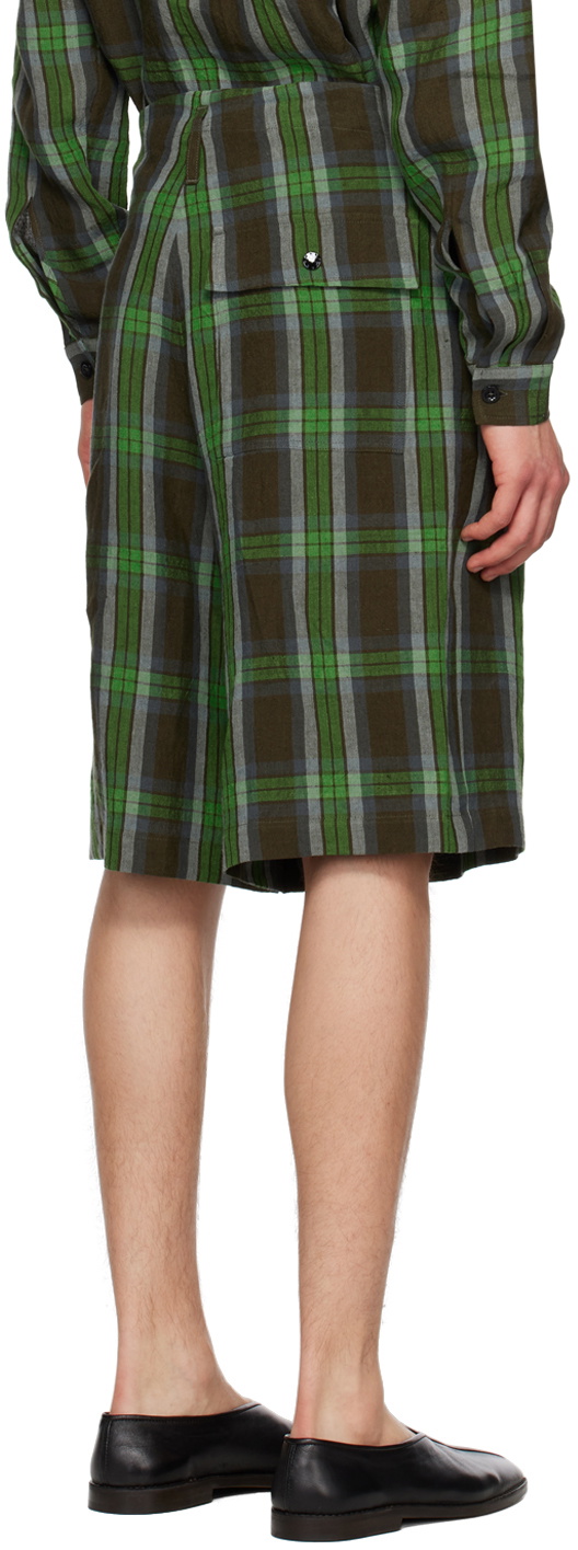 3MAN Green Deck Shorts