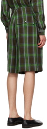 3MAN Green Deck Shorts