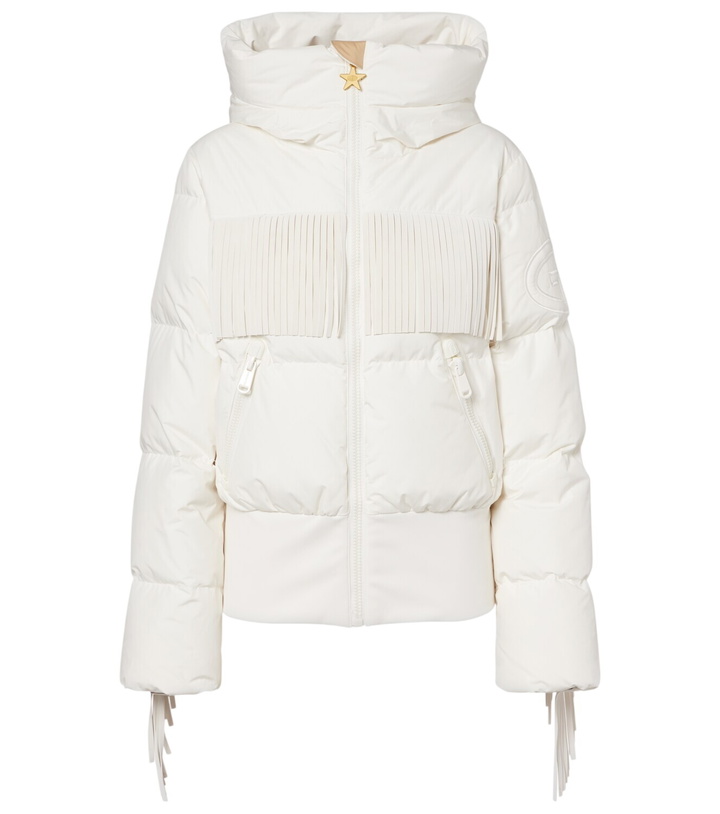 Photo: Goldbergh Marna fringed down ski jacket