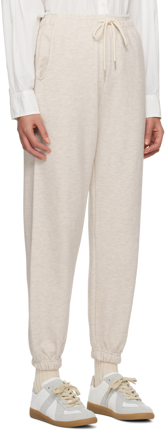 Dunst Gray Logo Patch Sweatpants