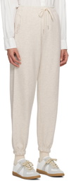 Dunst Gray Logo Patch Sweatpants