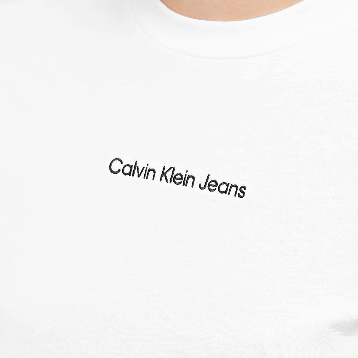 Calvin Klein Women\'s Institutional T-Shirt Klein White in Calvin Straight Bright