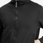 Palm Angels Men's Curved Logo Track Jacket in Black
