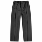 Jil Sander Men's Elasticated Waist Pant in Black