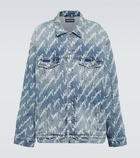 Balenciaga - New Scribble denim jacket