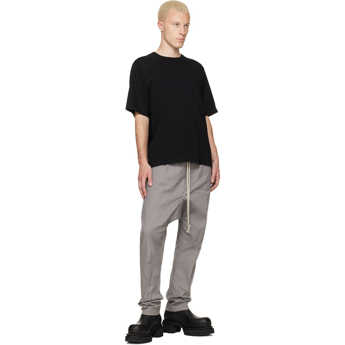 Rick Owens Black Tower Brad T-shirt