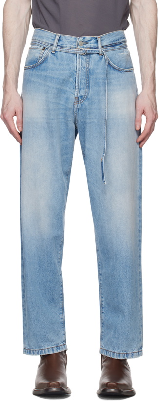 Photo: Acne Studios Blue 1991 Toj Jeans