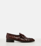 The Row Soft leather loafers
