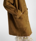 Dorothee Schumacher Soft Touch suede coat