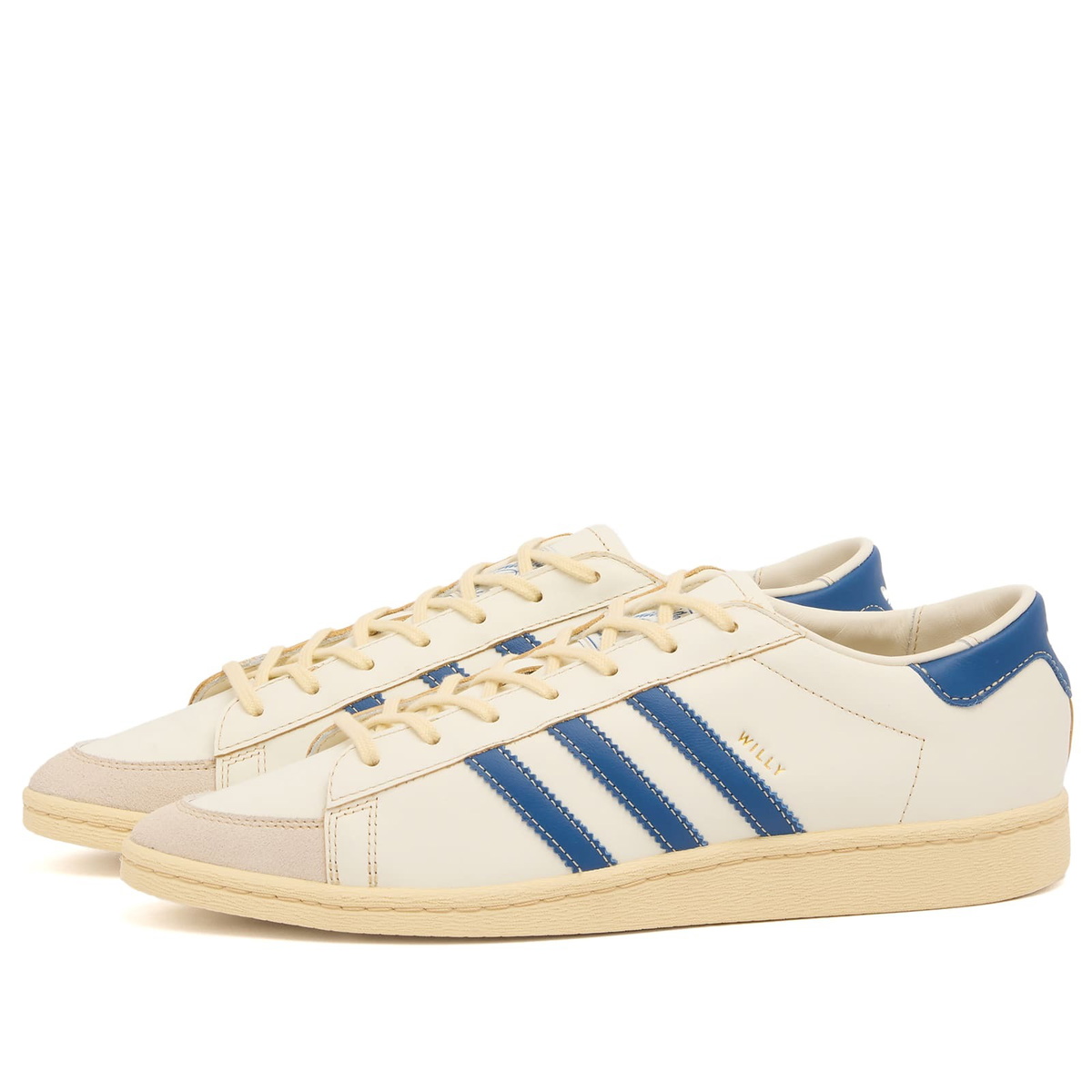 Adidas x Willy Chavarria Jabbar Dress Sneaker in Off White/Dark Marine/Warm Vanilla