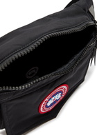 Canada Goose Logo-appliqué Twill Belt bag - Black - One Size