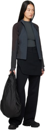 HYEIN SEO Black Flap Trousers