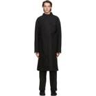 Engineered Garments Black Double Cloth MG Coat