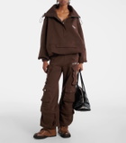 The Attico Cotton fleece sweatshirt