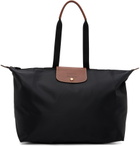 D'heygere Black Longchamp Edition Travel Tote
