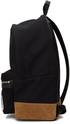 AMIRI Black & Tan Canvas Classic Backpack