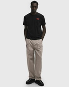 Comme des Garçons Play T-SHIRT DOUBLE BURGENDY EMBLEM KNIT Black Mens Shortsleefe