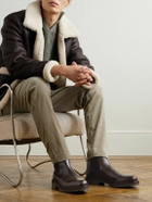 Mr P. - Ollie Leather Chelsea Boots - Brown