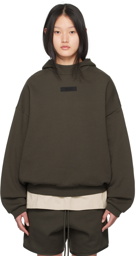 Fear of God ESSENTIALS Gray Pullover Hoodie