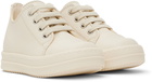 Rick Owens Baby Off-White Low Sneakers