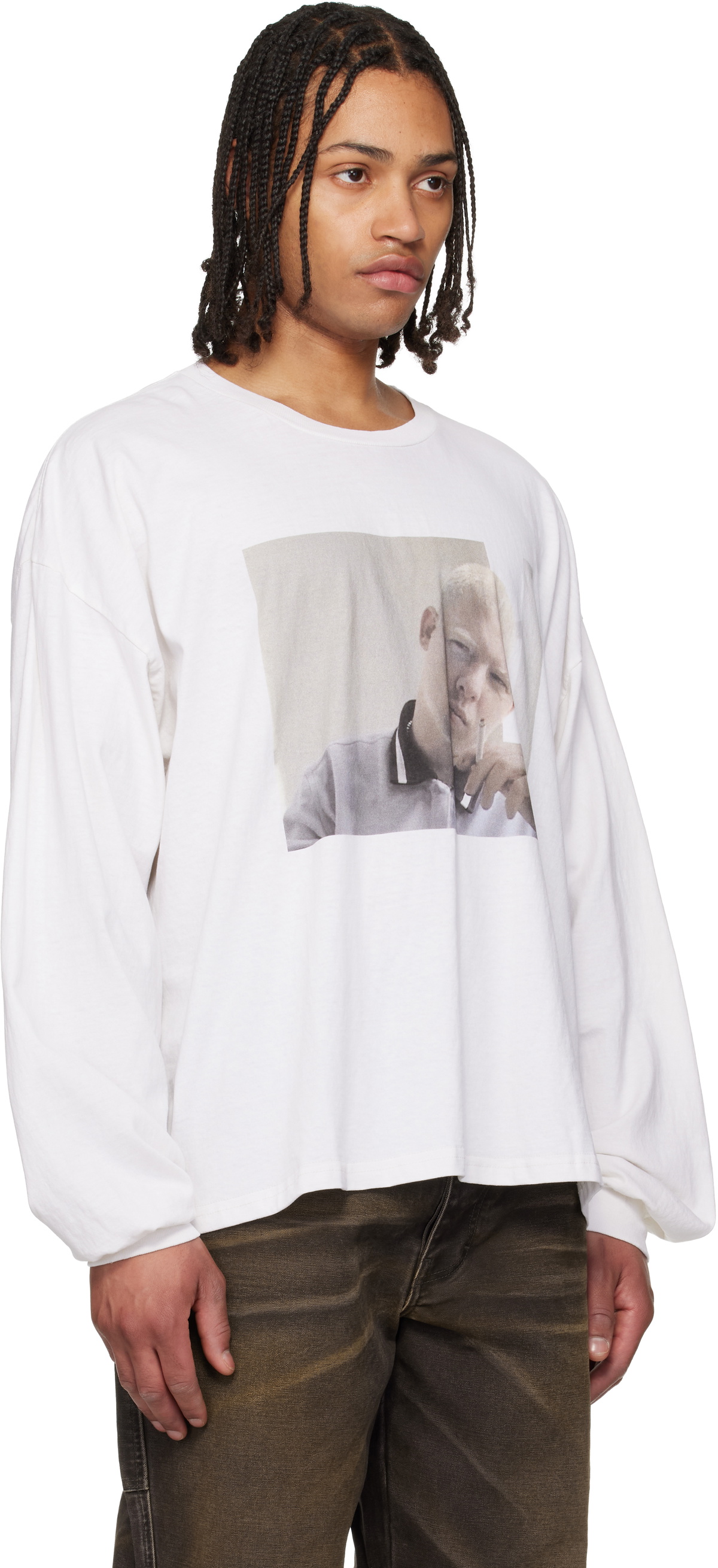 ALEXANDER DIGENOVA Off-White Alexander Long Sleeve T-shirt