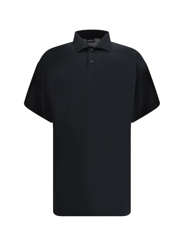 Photo: Balenciaga Logos Polo Shirt