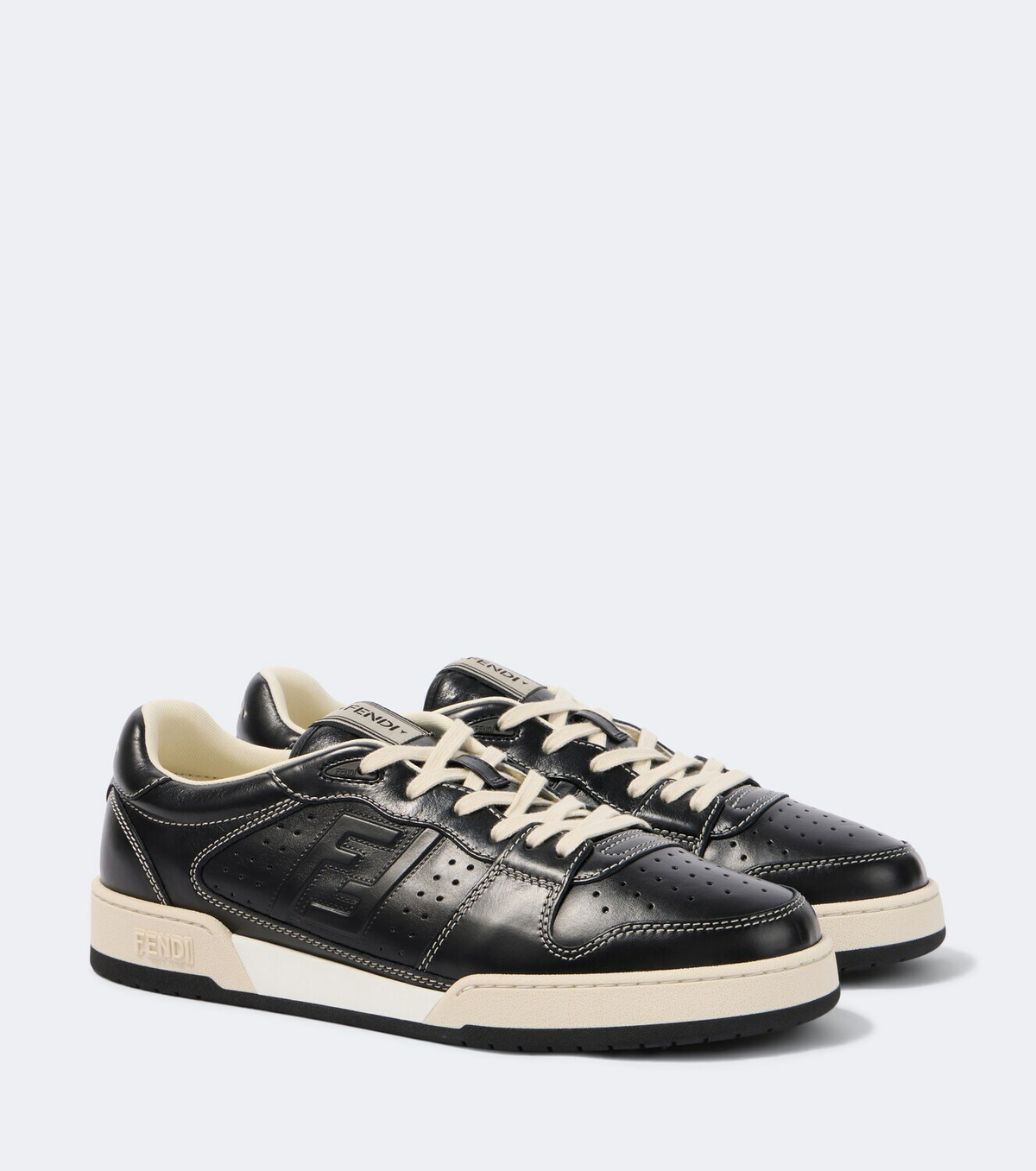 Fendi Fendi Match leather sneakers